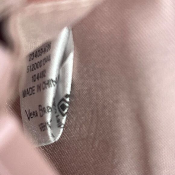 Vera Bradley Pink Quilted Vintage Floral Zip-Around ID Case Wallet - Picture 12 of 13